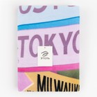 Полотенце пляжное Этель "Traveller" 70*140 см,100%п/э, 250гр/м2, - фото 800861317