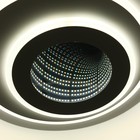 Люстра с ПДУ 1905/1 LED 92Вт диммер белый 47х47х10 см - фото 800861759