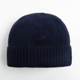Men's hat RMH6127, blue color, rr 57-59