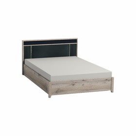 Кровать Люкс с подъёмным механизмом Nature 308, 1400 × 2000 мм, цвет гаскон пайн / чёрный