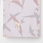 Пижама женская (рубашка и брюки) KAFTAN Birds р. 48-50, серый - фото 800943277