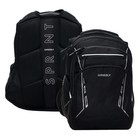 Рюкзак школьный эргономичная спинка, 38 х 26 х 20 см, отделение для ноутбука, чёрный - фото 4660546