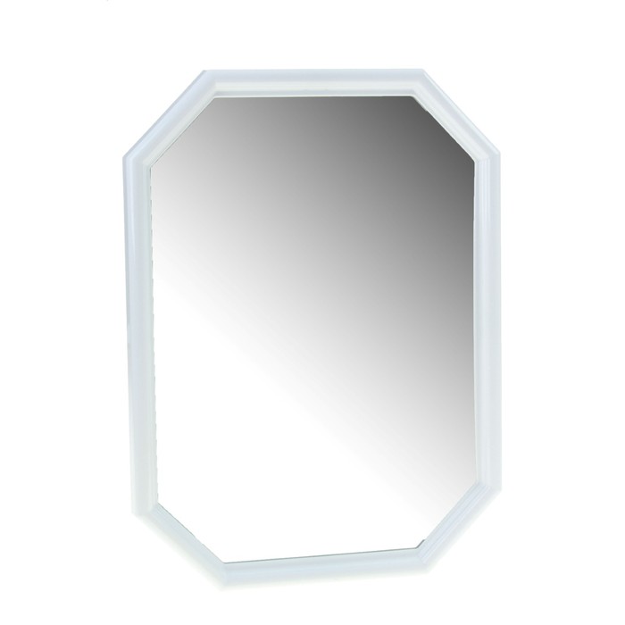 Зеркало Oktavia, снежно-белое
