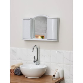{{photo.Alt || photo.Description || 'Шкафчик зеркальный для ванной комнаты «Арго», цвет белый мрамор'}}