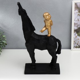 Сувенир полистоун ′Малыш на коне′ 40х12х28 см в Донецке