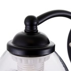 Бра 2073/1 E27 40Вт черный 17х13х20 см - фото 800877781