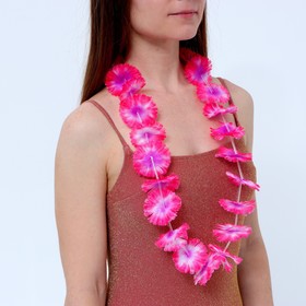 Гавайское ожерелье "Бархатки", цвета МИКС