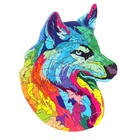 Пазл «Красочный волк» - фото 107420776