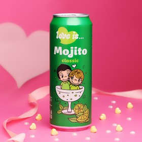 Газированный напиток Love Is Мохито, 450 мл
