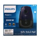 Пылесос Philips FC8295/01, 2000/350 Вт, мешок 3 л, фиолетово-чёрный - фото 49453