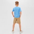 Футболка детская MINAKU "Dog" цвет голубой, рост 116 - фото 800947715