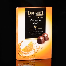 Конфеты пралине «Laroshell Orangenlikör Pralinés Orange Liqueur Praliné», 150 г