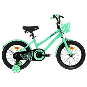 Велосипед 16" Graffiti Flower, цвет светло-зеленый