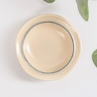Соусник «Крем», 8,7×1,6 см, цвет бежевый - фото 800887093