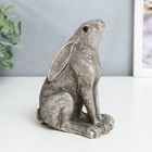 Сувенир полистоун "Серый кролик" 13,2х6,8х9,8 см - фото 6859851