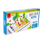 Развивающая игрушка «Весёлые игры», цвет синий - фото 107978252 Развивающая игрушка «Весёлые игры», цвет синий - фото 107978252
