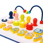 Развивающая игрушка «Весёлые игры», цвет синий - фото 107978241 Развивающая игрушка «Весёлые игры», цвет синий - фото 107978241