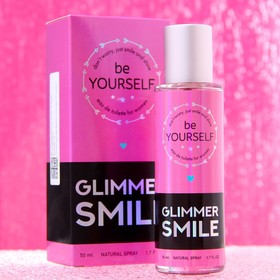 Туалетная вода женская Be Yourself Glimmer Smile, 50 мл
