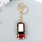 Брелок металл с карабином, эмаль, стразы "Красный кроссовер" 13х3 см - фото 800893003