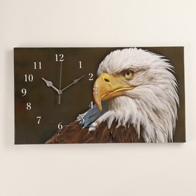 Wall clock, on canvas, series: Animal world, 