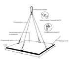 Фитопанель светодиодная, полный спектр, 36 Вт, панель, 31х31х1,2 см 7790560