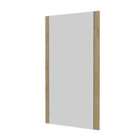 Зеркало навесное «Альба», 600 × 20 × 989 мм, цвет крафт серый