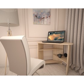 Стол компьютерный «МИА», 800 × 800 × 750 мм, цвет пикар / белый