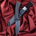 Нож кавказский, разделочный "Енот" stonewash, сталь - AUS-8, рукоять - эластрон, 10.5 см 7752961 - фото 7006362