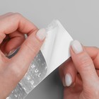 Светоотражающая лента-наклейка, 5 см, 1 ± 0,1 м, цвет белый 7075969 Светоотражающая лента-наклейка, 5 см, 1 ± 0,1 м, цвет белый 7075969