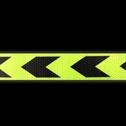 Светоотражающая лента-наклейка, 5 см, 1 ± 0,1 м, цвет жёлтый/чёрный 7075970 Светоотражающая лента-наклейка, 5 см, 1 ± 0,1 м, цвет жёлтый/чёрный 7075970