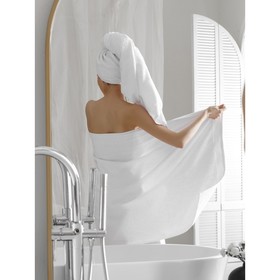 Полотенце махровое White, размер 30х50 см