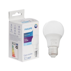 {{photo.Alt || photo.Description || 'Лампа светодиодная Philips Ecohome Bulb 865, E27, 9 Вт, 6500 К, 720 Лм, груша'}}