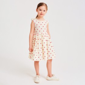 {{photo.Alt || photo.Description || 'Платье для девочки MINAKU: Cotton Collection цвет бежевый, рост 122'}}