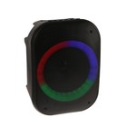 Портативная колонка Perfeo DISCO RING, FM, MP3, microSD, USB, AUX, 20 Вт, 3600 мАч, черная 7778563 - фото 6420680