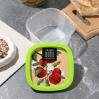 Контейнер прямоугольный пластиковый 0,5 л "Люби,живи,расцветай" - фото 800960365