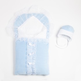 Набор для новорожденного "Бантики", цвет голубой