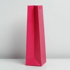 Пакет под бутылку «Фуксия», 13 x 36 x 10 см 7184512