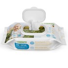 Влажные салфетки Synergetic Pure&Natur пантенол и овсяное молочко, 90 шт. - фото 800962815