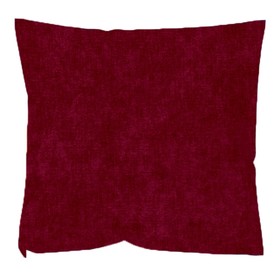Подушка декоративная, микровельвет, цвет бордовый