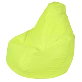 Кресло-мешок «Груша» «лайм», оксфорд, размер L