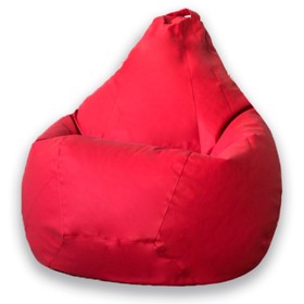 Кресло-мешок «Груша» «Фьюжн», размер L, цвет красный
