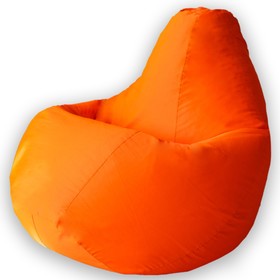 Кресло-мешок «Груша» «Фьюжн», размер 2ХL, цвет оранжевый