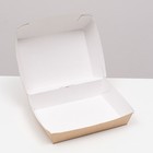 Контейнер на вынос, крафтовый, 19 х 14,5 х 9 см 7568265