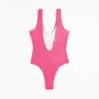 Купальник слитный MINAKU, цвет фуксия, размер 46 - фото 800968128