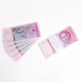 Пачка купюр 500 немецких марок в Донецке