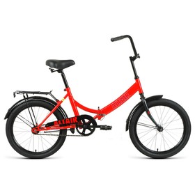 Велосипед 20" Altair City, 2022, цвет красный/голубой, размер 14"