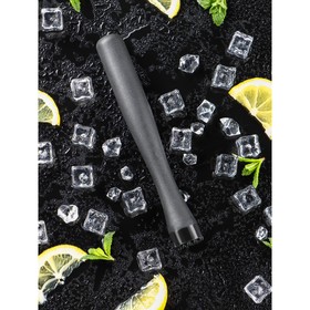 Мадлер 20,5 см "Blackout" пластик, цвет черный