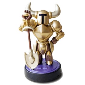Интерактивная фигурка, Amiibo Shovel Knight Treasure Trove: Gold, коллекция Shovel Knight