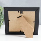 Фоторамка пластик "Gallery" 15х15 чёрный (пластиковый экран) - фото 800973738