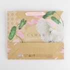 Пакет крафтовый горизонтальный «Самая красивая», M 30 х 26 х 9 см 7303815